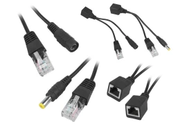 Adapter zasilania po skrętce PoE RJ-45 2.1/5.5 mm