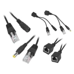 Adapter zasilania po skrętce PoE RJ-45 2.1/5.5 mm