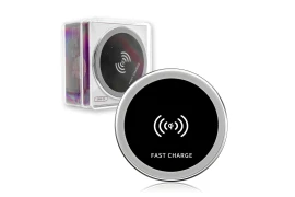 Spacetronik SPM-03 QI wireless inductive charger for tabletop mounting with 15W fast charging