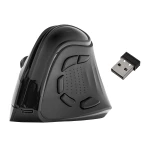 Wireless mouse 3 in 1 - Ergonomic vertical mouse bluetooth 5.0 RGB for office Spacetronik SP-RCA09