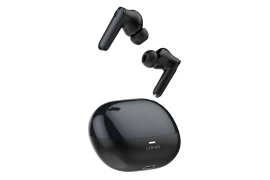 Wireless LDNIO T06 Headphones with Bluetooth 5.3, Noise Reduction, 500mAh Case, black