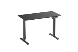 Black electric desk with height adjustment Spacetronik SPE-O120 Moris 120x60