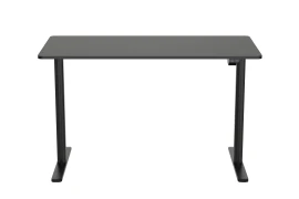 Black electric desk with height adjustment Spacetronik SPE-O121BB Moris