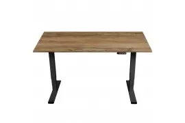 Standing Desk ERGOLINE Magnus 160x70 cm black/wooden retro