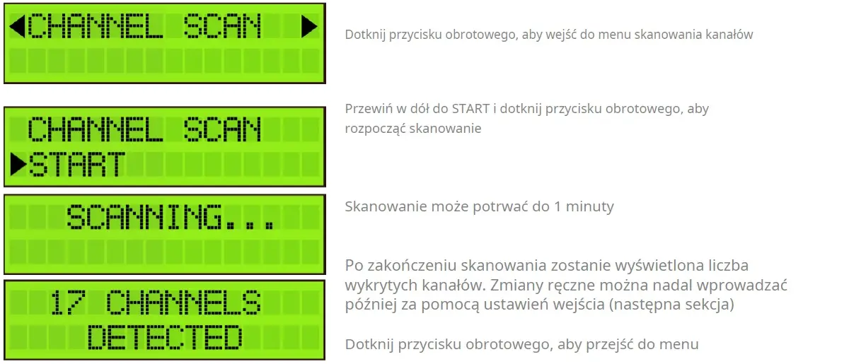 autoprogramowanie wzmacniacza