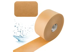 Gummed Kraft paper packing tape Bublaki BT-W60 60 mm / 114 m