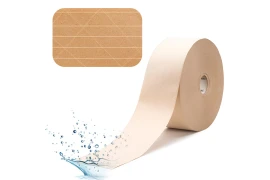 Ecological water-activated Kraft paper tape 70 mm / 137 m Bublaki BT-W700R