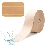 Ecological water-activated Kraft paper tape 70 mm / 137 m Bublaki BT-W700R