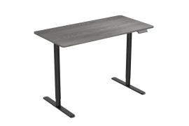 Adjustable desk with electric height change Spacetronik Moris SPE-O121, 120x60, Black frame, Gray top