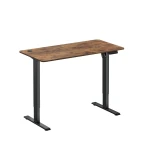 Electric Desk Rustic Brown with Height Adjustment Spacetronik SPE-O120 Moris 120x60