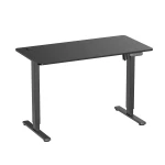 Black electric desk with height adjustment Spacetronik SPE-O120 Moris 120x60