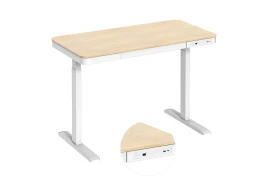 Elegant Desk with Electric Height Adjustment Spacetronik Astrid SPE-B126WO