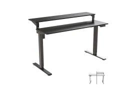 Spacetronik SPE-O133BB Moris electric desk