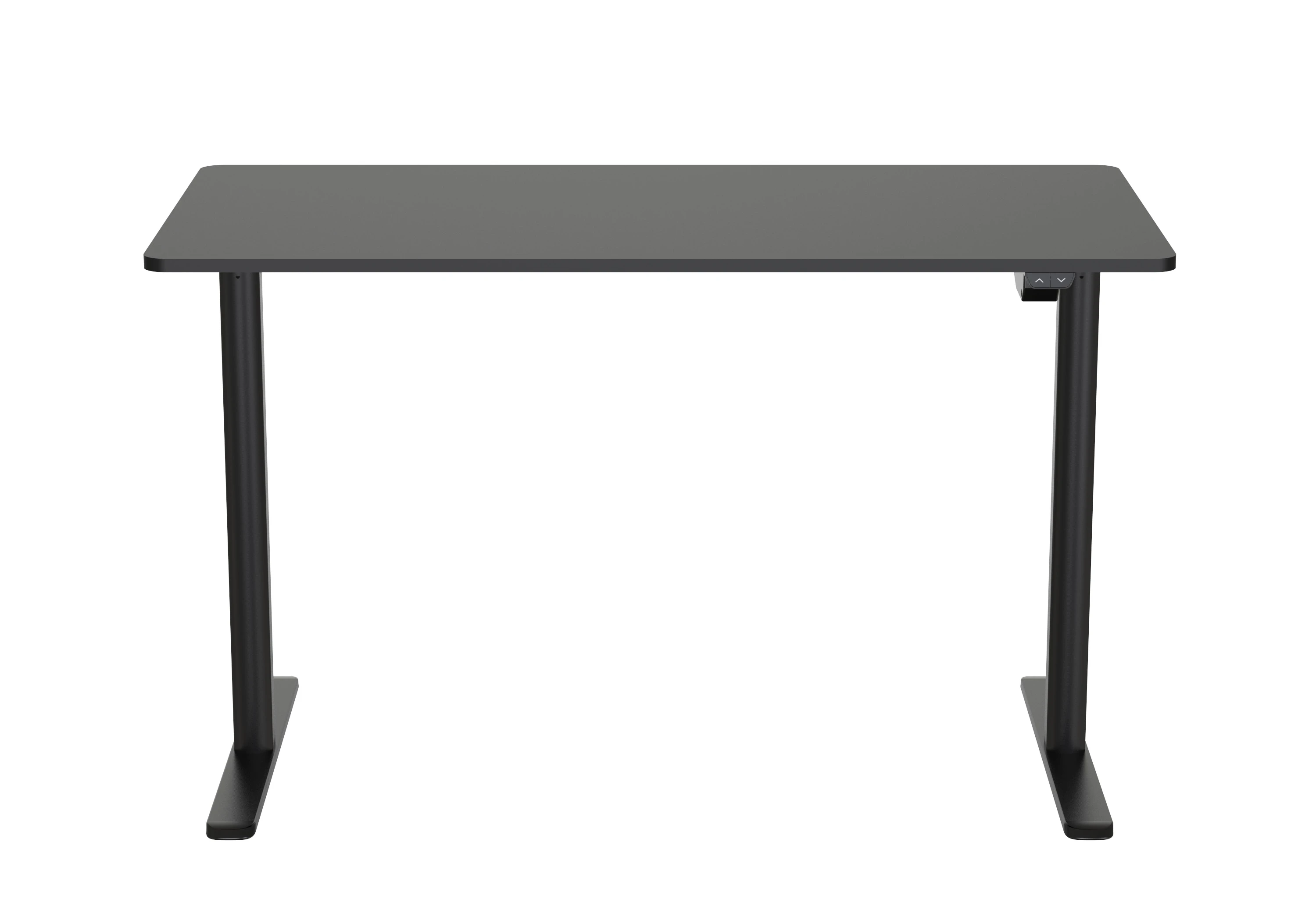 Black electric desk with height adjustment Spacetronik SPE-O121BB Moris