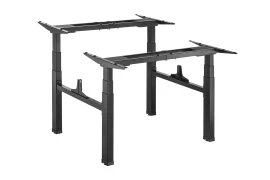Electric, double desk frame, black Spacetronik SPE-440B with four engines