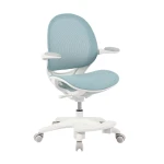 Ergonomic chair for children's room - turquoise - Spacetronik SPC-XD-03