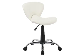 Spacetronik Binary Ergonomic Adjustable Beauty Chair (White)
