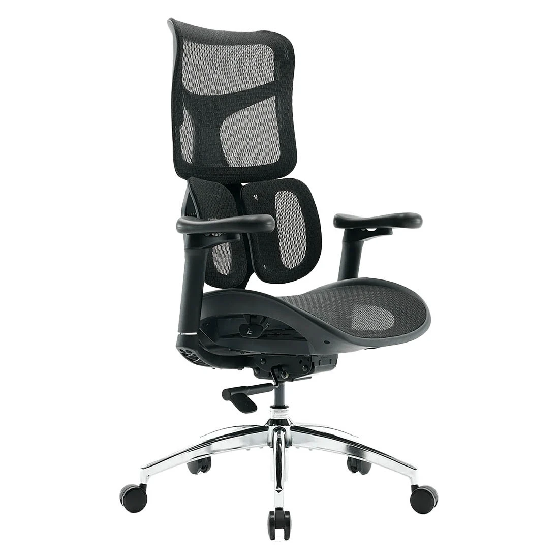 Ergonomic office desk chair - 4D ADJUSTMENT - Spacetronik SPRINGLE 22