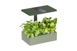 Flowerpot 10l SMART Garden green with LCD screen for your favorite plants all year round Spacetronik SPGC20