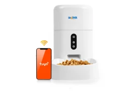Intelligent pet food dispenser Wi-Fi Smart Pet Feeder Tuya Spacetronik Snacker SP-BLF50