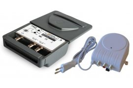 Johansson KIT7462/2434 wzmacniacz UHF lub VHF zasilacz 24V filtr LTE(4G)