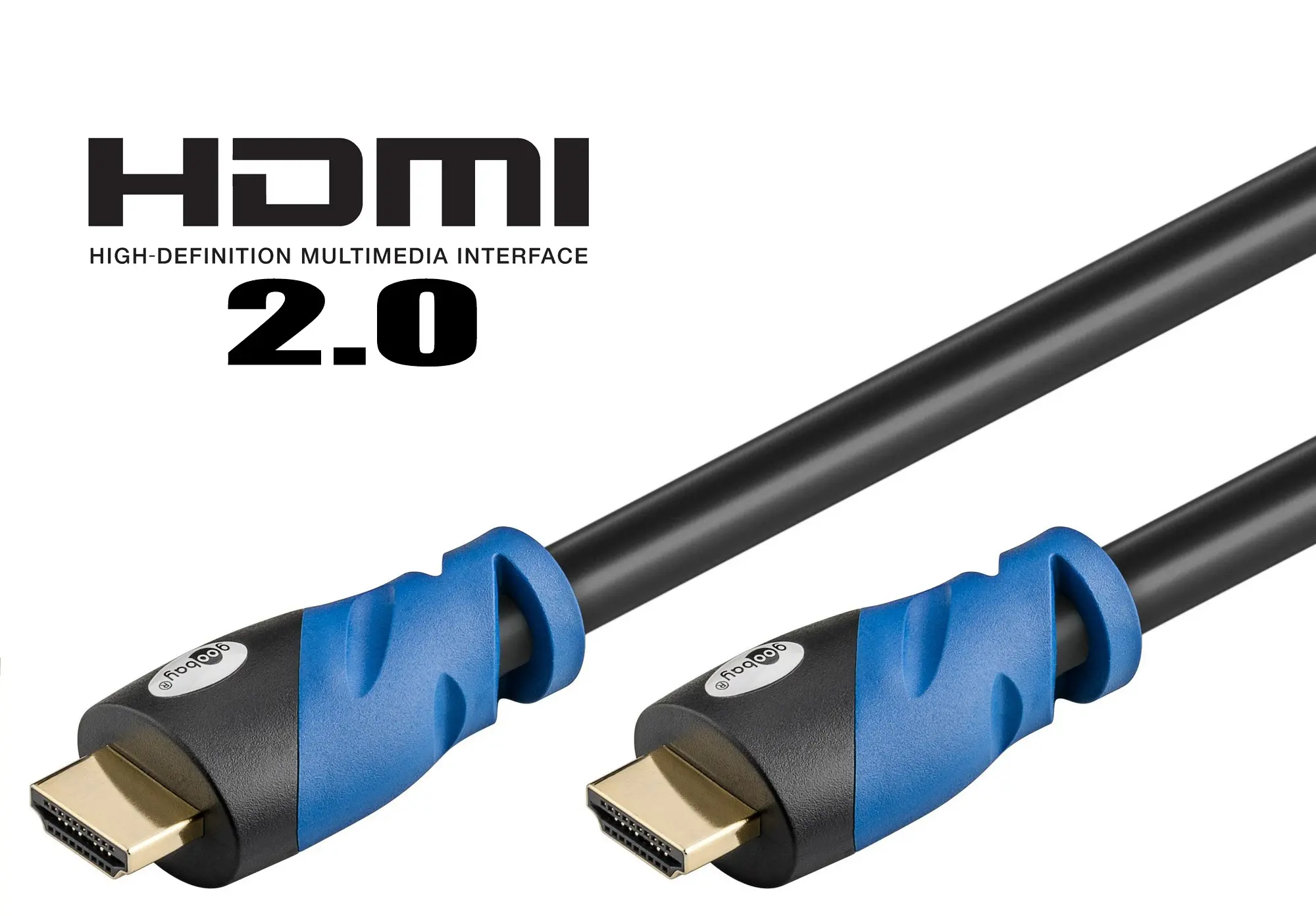 Kabel HDMI 2.0 Goobay Premium 4K 60Hz 2m