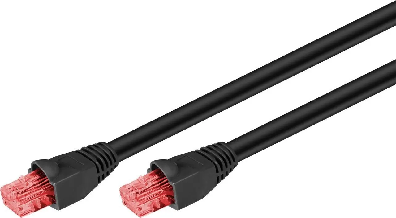 Kabel LAN Patchcord CAT 6 U/UTP CU PE żelowany 50m
