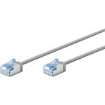 Kabel LAN Patchcord CAT 6A ULTRA CIENKI elastyczny szary 0,5m