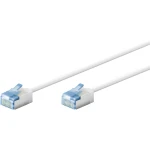 Kabel LAN Patchcord CAT 6A ULTRA CIENKI elastyczny biały 1m