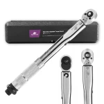 CrV torque wrench Spacetronik SPM-T19 2-24Nm with lock and measuring range 1/4