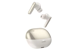 Wireless LDNIO T06 Headphones with Bluetooth 5.3, Noise Reduction, 500mAh Case, white