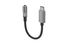 LS-Y80C USB-C to jack 3.5 mm adapter black