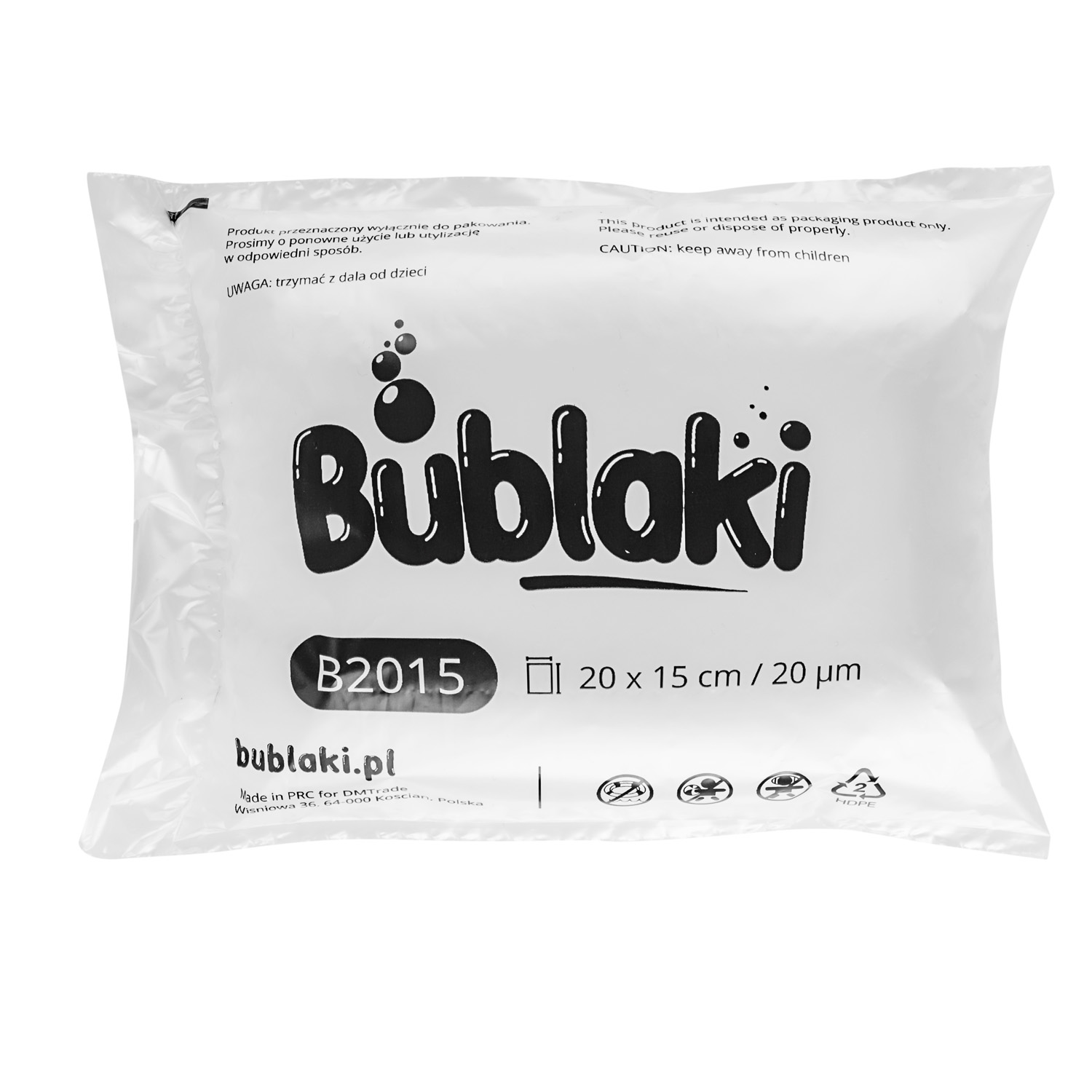 Airbag fillers Bublaki B2015 20x15cm - 500 mb