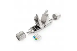 Toolless shielded RJ45 connector Spacetronik SP-LC01