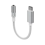 LS-Y80C USB-C to 3.5 mm jack adapter gray