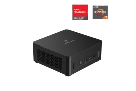 Minisforum UM773 XTX high-speed mini PC, AMD Ryzen 7 7735HS, AMD Radeon 680M, 16GB RAM DDR5, 2 x M.2 SSD 512GB, Windows 11, 8K