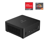 Minisforum UM773 XTX high-speed mini PC, AMD Ryzen 7 7735HS, AMD Radeon 680M, 16GB RAM DDR5, 2 x M.2 SSD 512GB, Windows 11, 8K