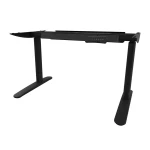 Strong frame for the Spacetronik SPE-228 black electric desk with an advanced controller