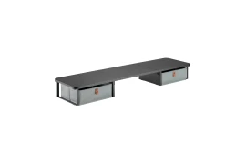 Desk extension for a monitor with drawers Spacetronik SPP-HUGEL-01BB