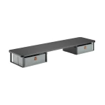 Desk extension for a monitor with drawers Spacetronik SPP-HUGEL-01BB