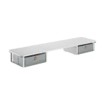 Desk extension for a monitor with drawers Spacetronik SPP-HUGEL-01WW