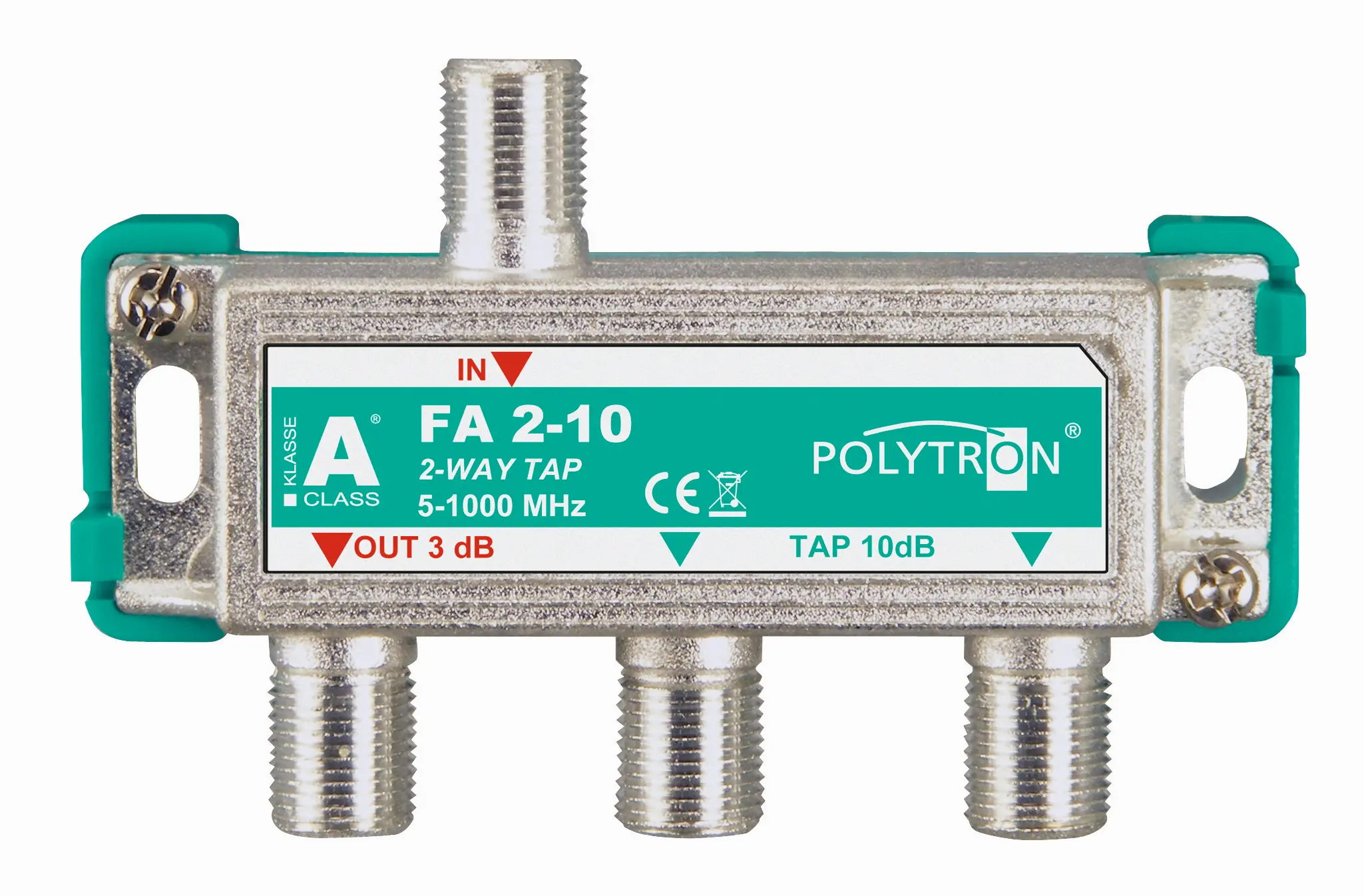 Odgałęźnik Polytron Tap 2-krotny 10dB 5-1000 MHz FA 2-10
