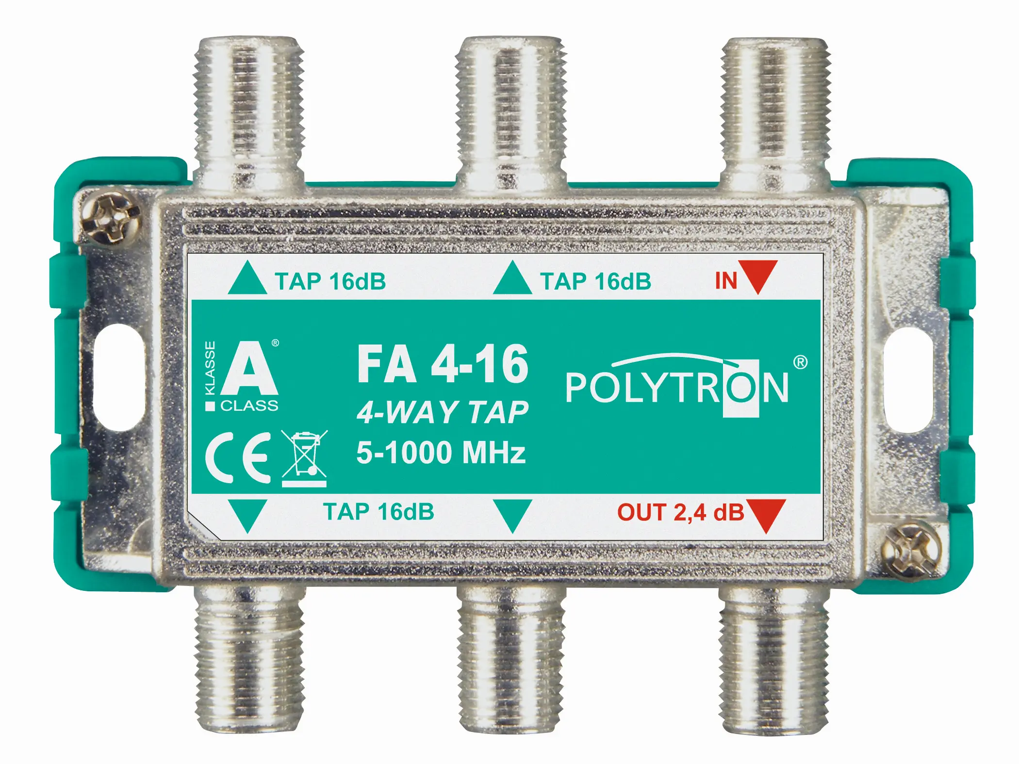 Odgałęźnik Polytron Tap 4-krotny 16dB 5-1000 MHz FA 4-16