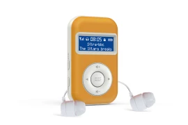 Portable Pocket DAB+ FM Radio with LCD Screen and Built-in Battery