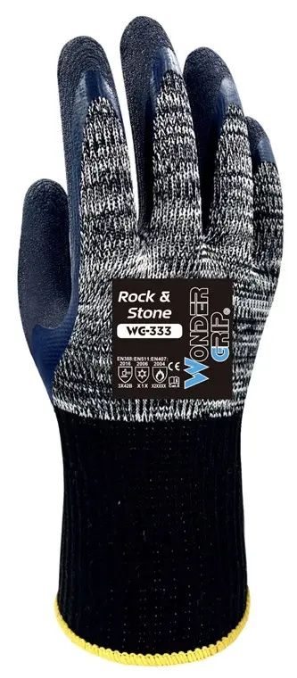 Rękawice ocieplane robocze Wonder Grip Rock & Stone WG-333 S/7
