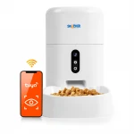 Smart pet feeder with Wi-Fi camera Smart Tuya  Pet Feeder Spacetronik Snacker SP-BLF52