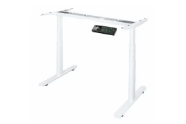 Strong frame for the Spacetronik SPE-238O white electric desk with an advanced controller