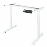 Strong frame for the Spacetronik SPE-238O white electric desk with an advanced controller