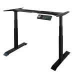 Strong frame for the Spacetronik SPE-238O black electric desk with an advanced controller