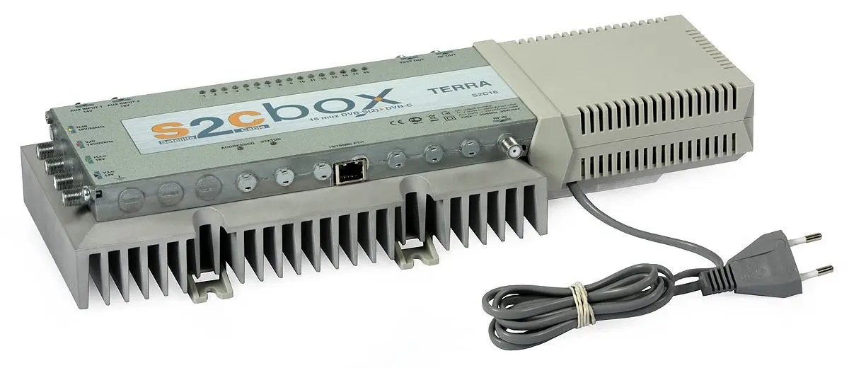 Stacja kompaktowa TERRA S2C16 DVB-S2->DVB-C